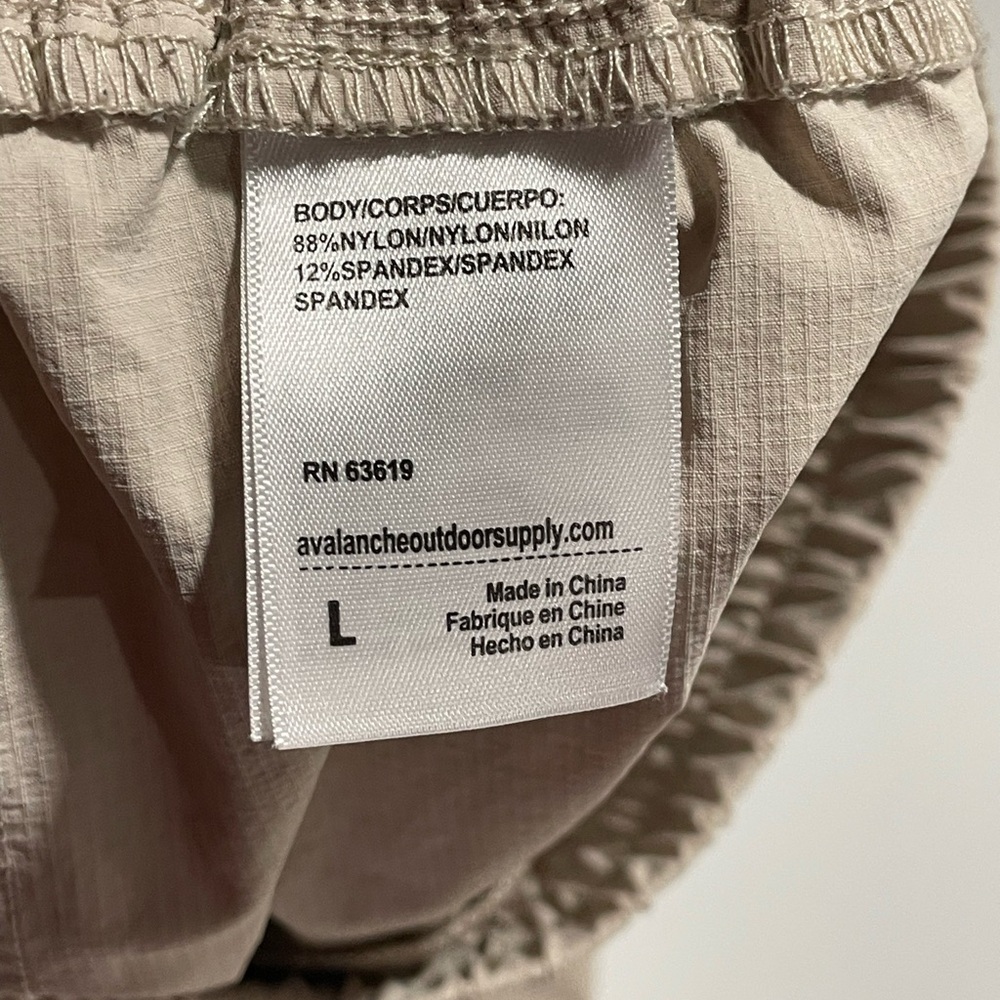 Avalanche Women's Athletic Shorts in Tan - Picture 7 of 8